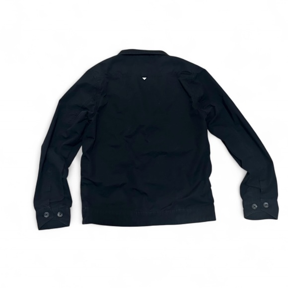 Oakley Easy Jacket Men's Black Casual Military Distressed Size Small 100% Cotton - Picture 2 of 8